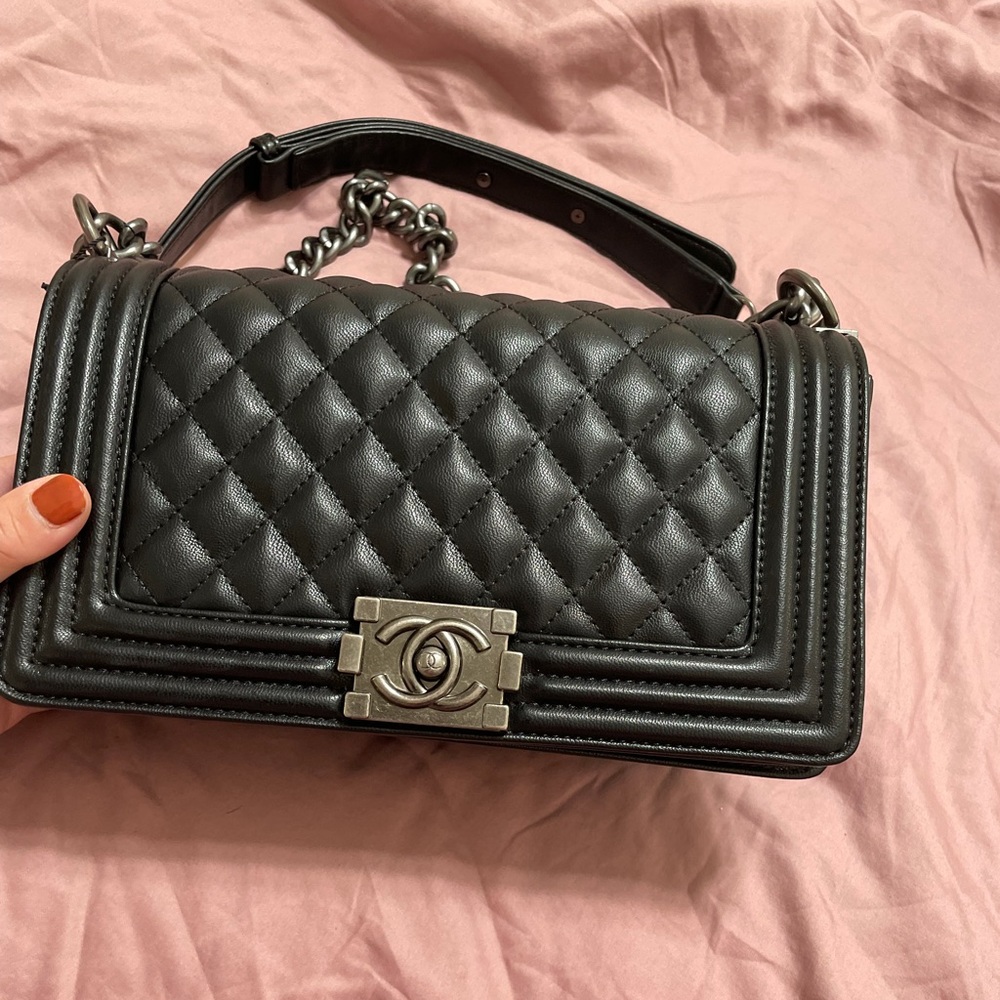 Chanel black bag